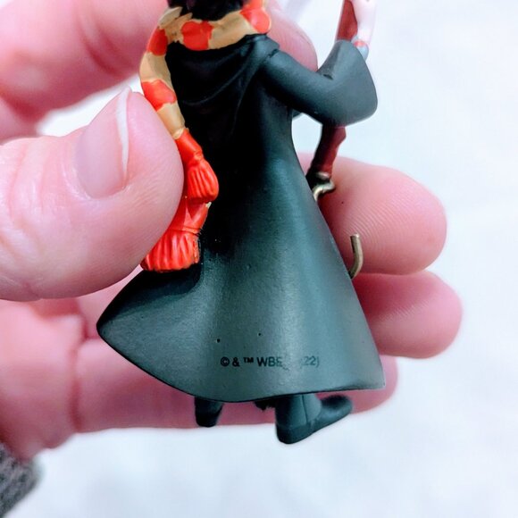 Harry Potter Hallmark Christmas Tree Ornament Wizarding World Quidditch Broom - Picture 2 of 4
